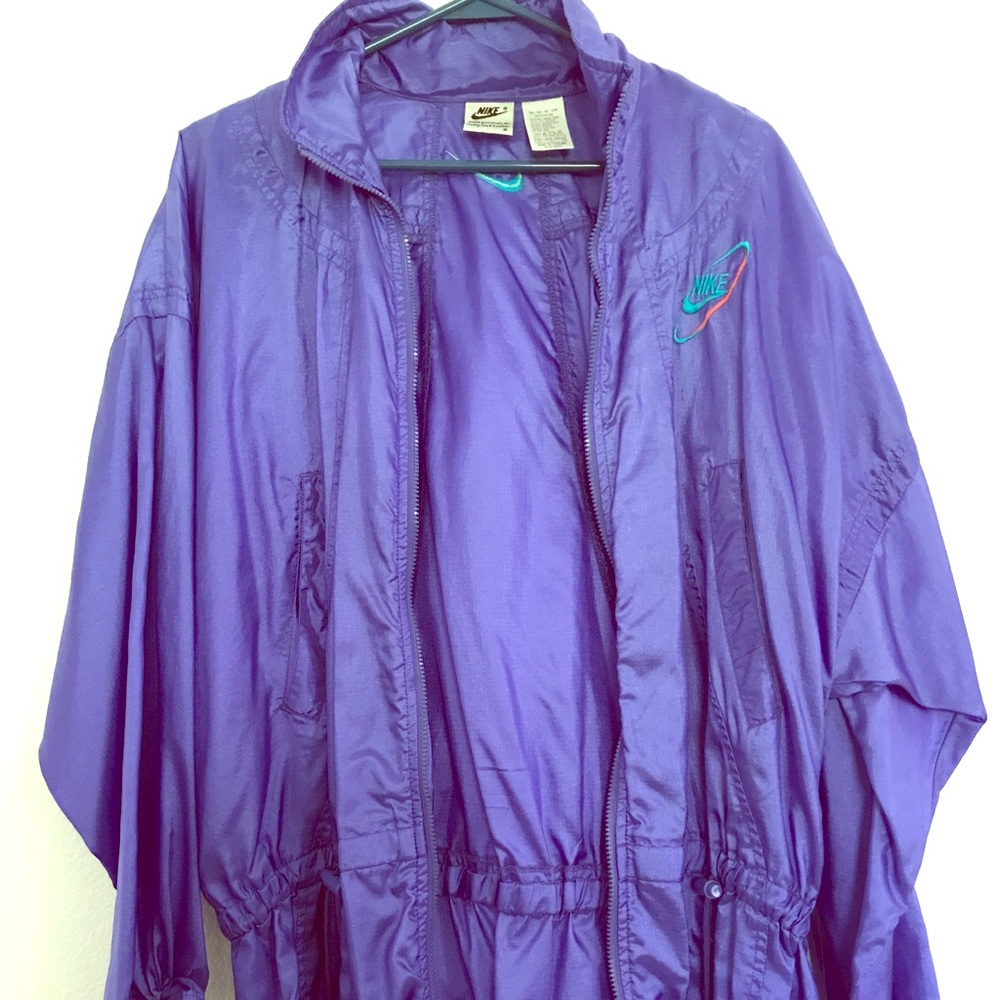 Nike purple wind jacket